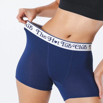 The Jet Set | Hot Tub Club Navy Women’s Boxers