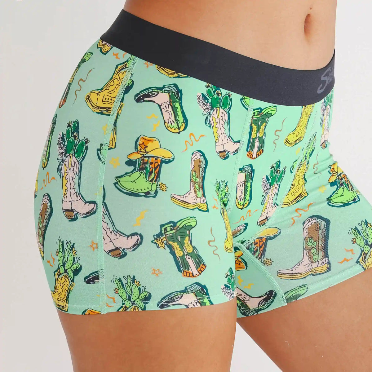 The Line Dance | Cowboy Boots Women’s Boxers