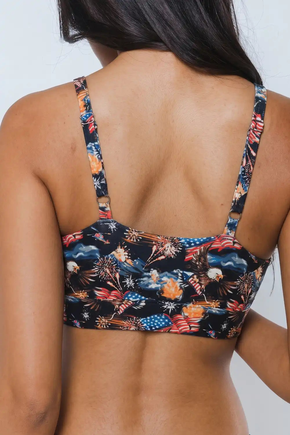 The Declaration | Americana Eagles Boob Hammock™ Scoop Bralette