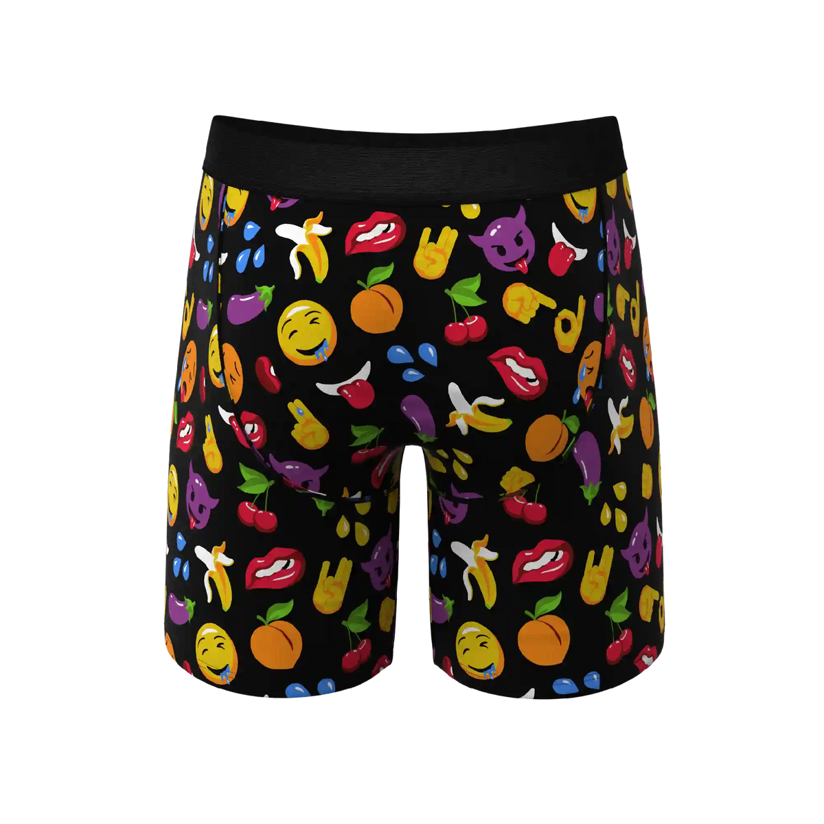 The Flirt | Emoji Ball Hammock® Boxer - Long Leg