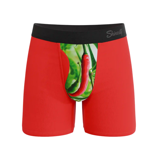 The Picante | Chili Pepper Ball Hammock® Magnum Big Pouch Underwear