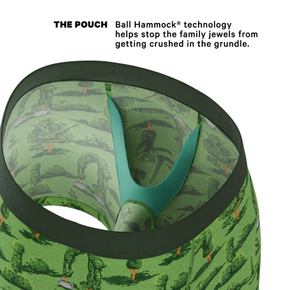 The Full Bush Bush Club | Naughty Landscaping Ball Hammock® Pouch Underwear