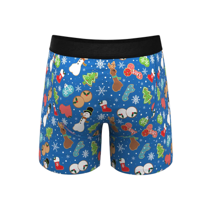 The Baked Goodies | Christmas Cookies Ball Hammock® Pouch Underwear