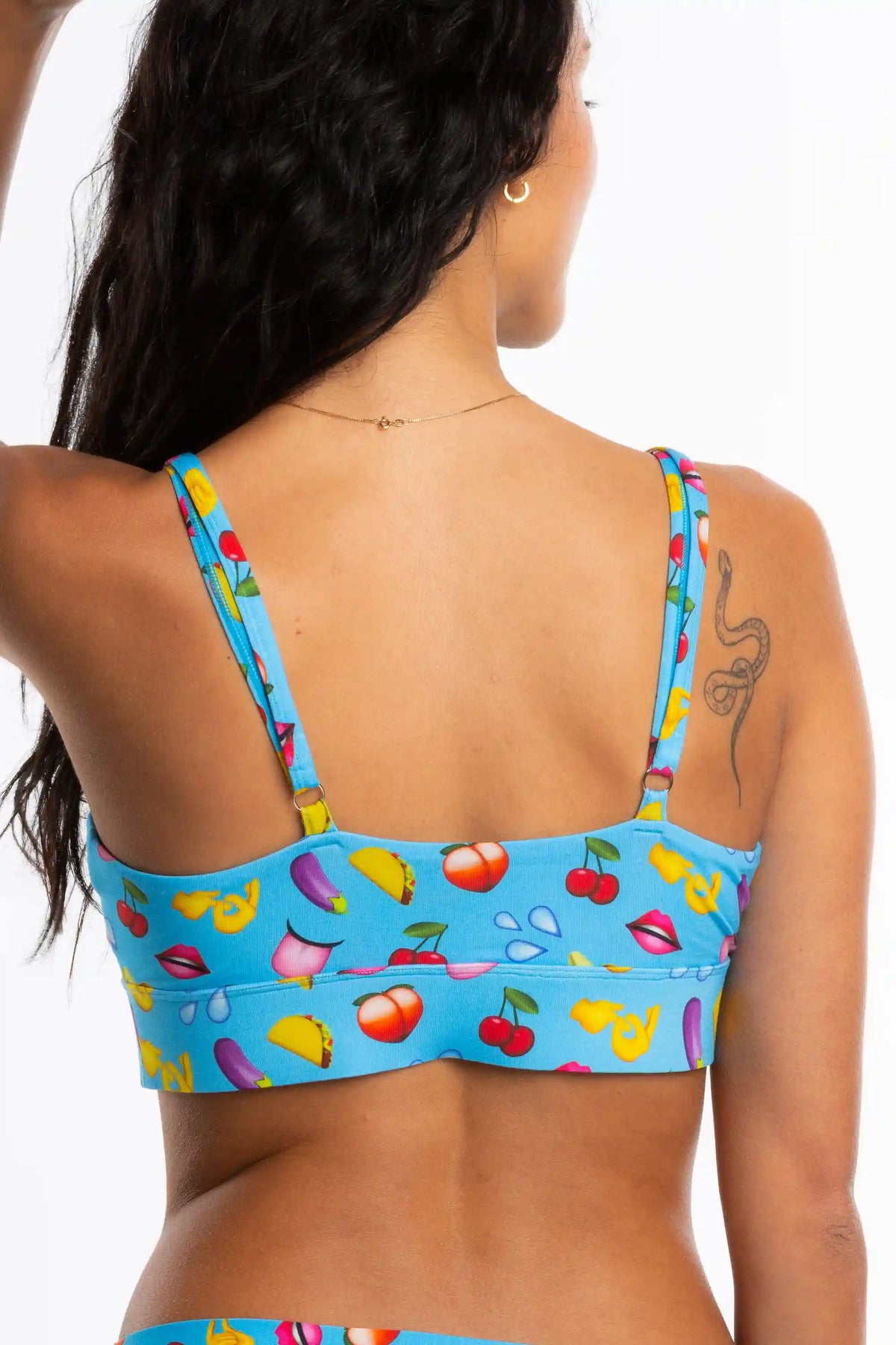 The Innuendo | Emoji Boob Hammock™ Scoop Bralette