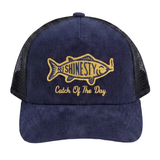 The Catch Of The Day | Shinesty Fish Corduroy Trucker Hat