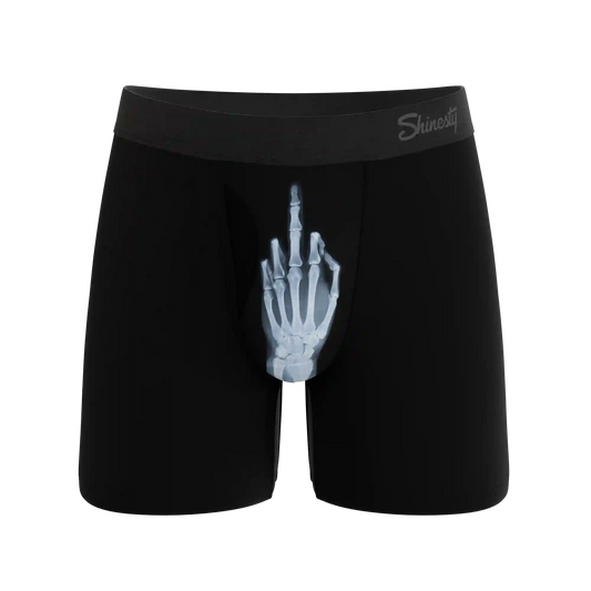 The XXX Ray | Middle Finger X Ray Ball Hammock® Magnum Big Pouch Underwear