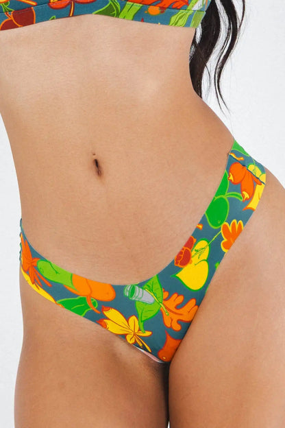 The Leaf Peeps | Naughty Leaves Seamless Thong