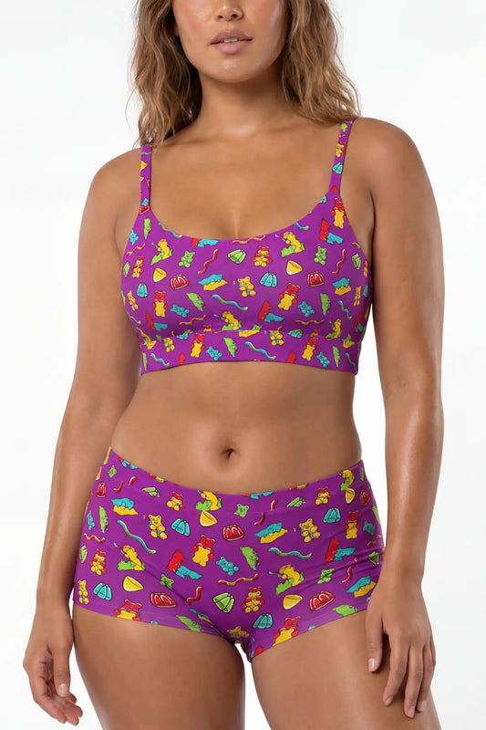 The Naughty Bears | Gummy Bear Boob Hammock™ Scoop Bralette
