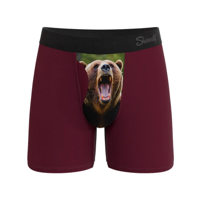The Scare Bear | Grizzly Bear Ball Hammock® Magnum Big Pouch Underwear