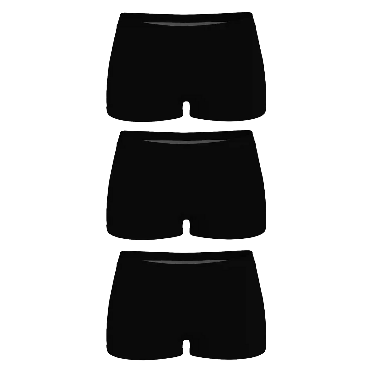 The Threat Level Midnight | Black Boyshort Underwear 3 Pack