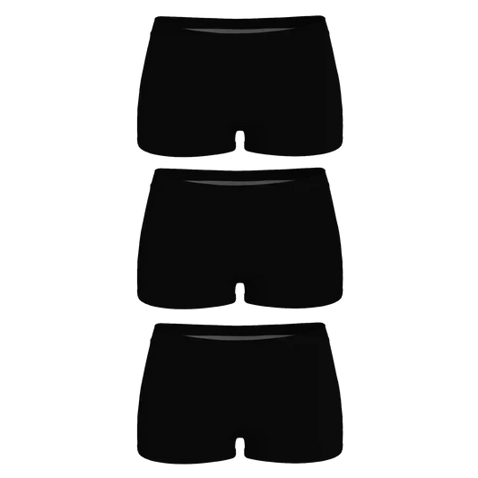 The Threat Level Midnight | Black Boyshort Underwear 3 Pack
