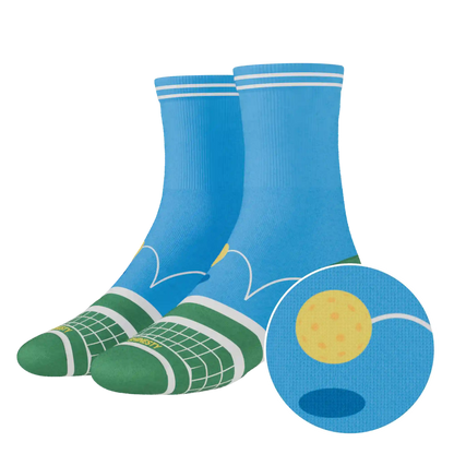 The Pickler | Pickleball Heel Hammock™ Quarter Crew Socks