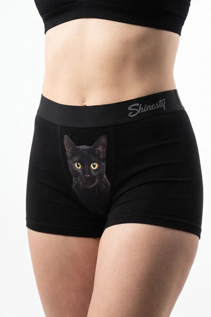 The Hex Appeal | Black Cat Women’s Boxers