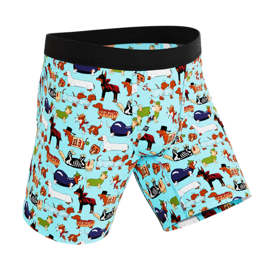 The Halloweenies | Halloween Dogs Ball Hammock® Boxer - Long Leg
