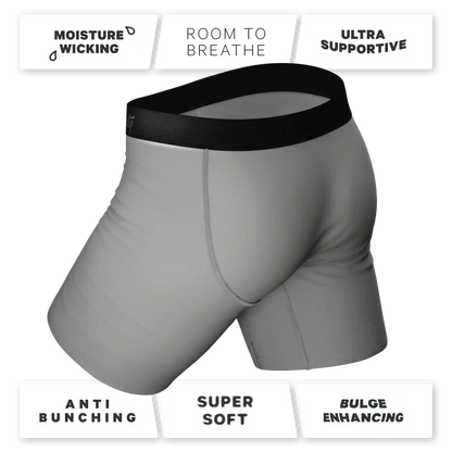 The 50 Shades | Grey Ball Hammock® Boxer - Long Leg