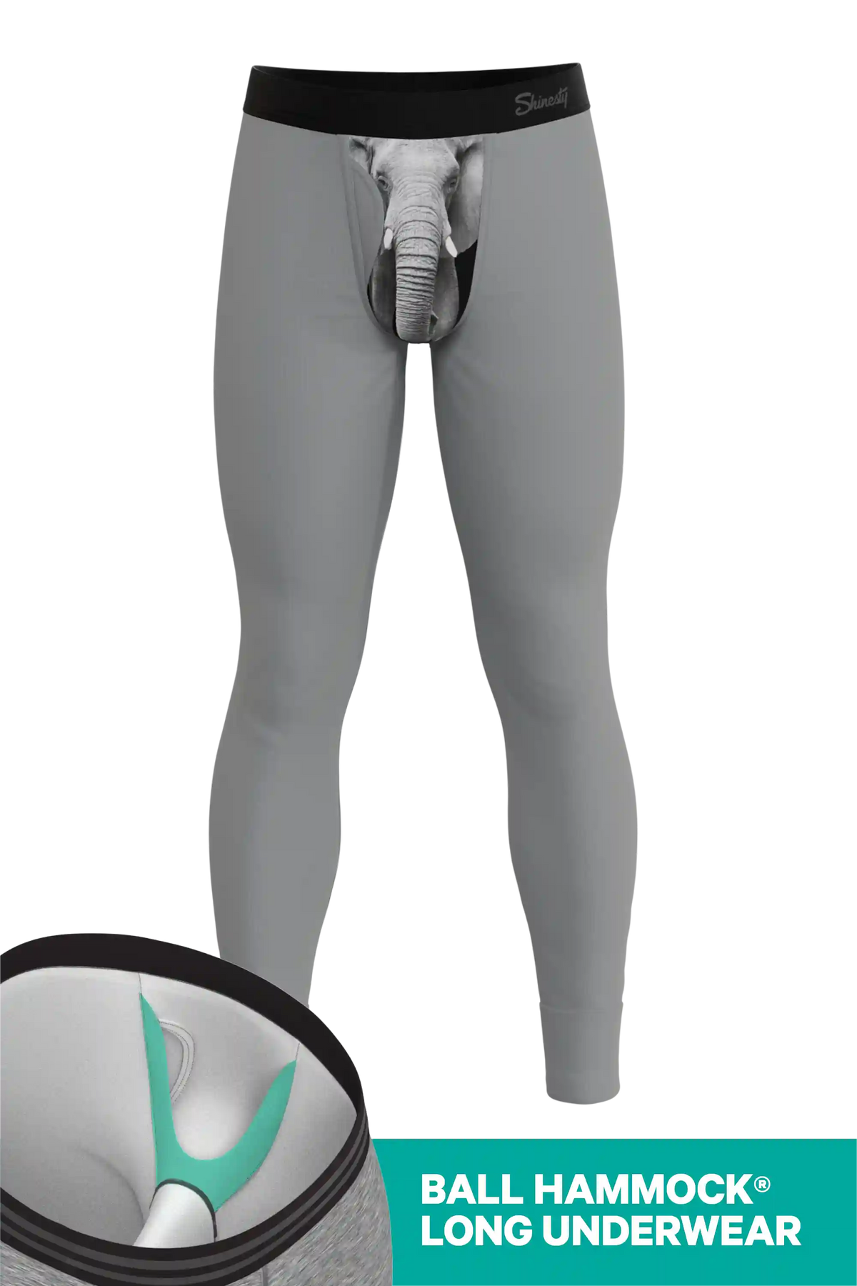 The Junk In The Trunk | Elephant Ball Hammock® Long Johns