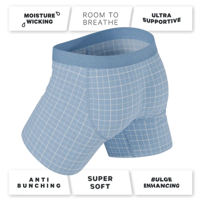 The Spick & Span | Window Pane Plaid Ball Hammock® Pouch Underwear
