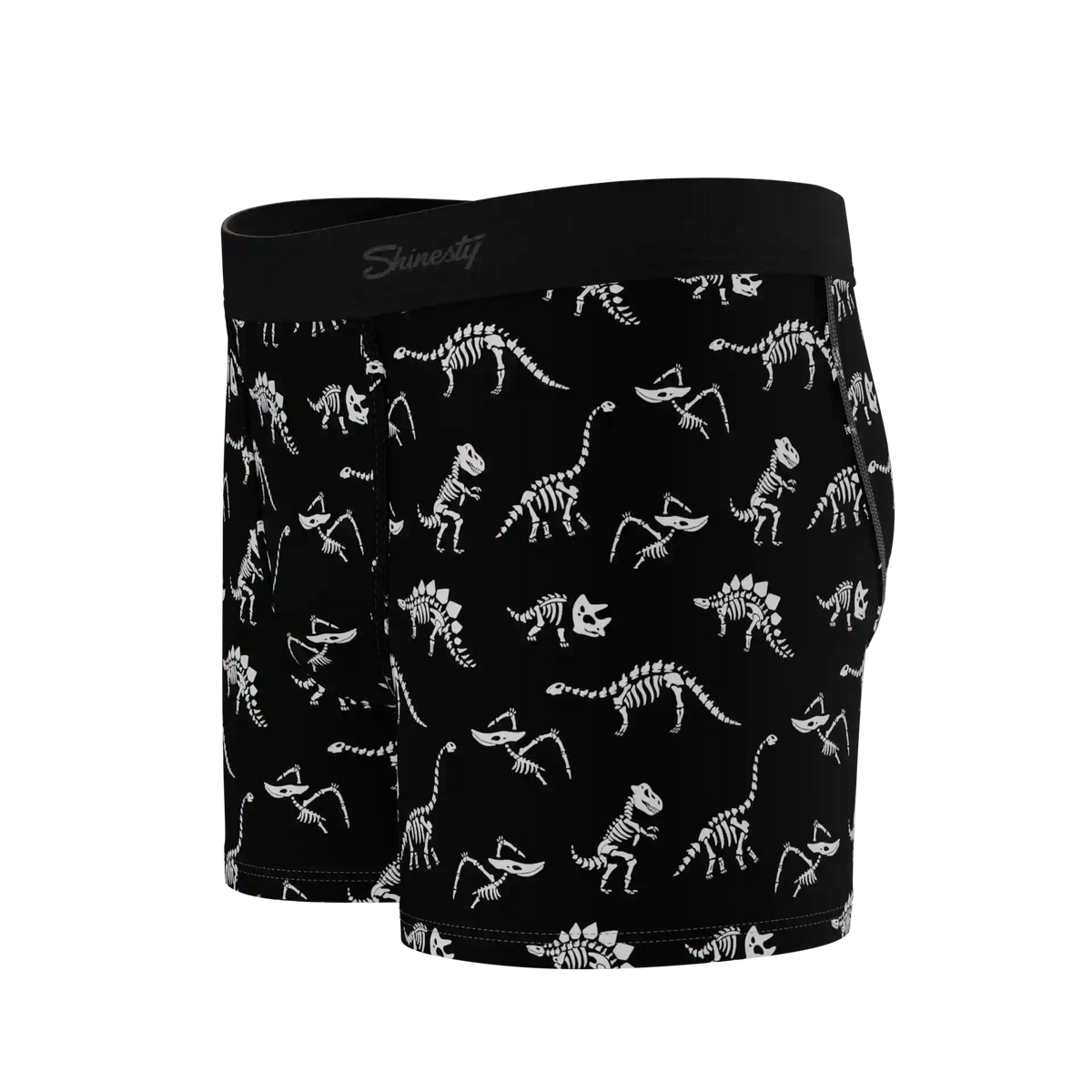 The Paleontologist | Glow in the Dark Dinosaurs Youth Boxer Briefs