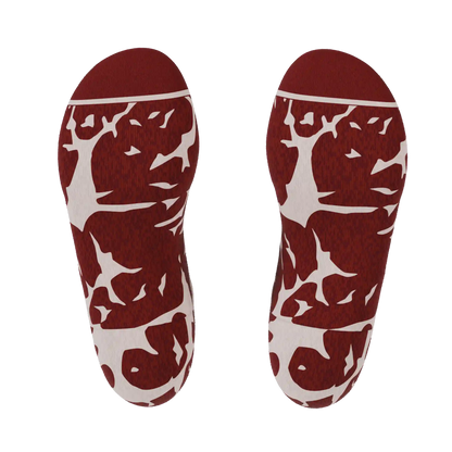 The Tomahawk | Marbled Meat Heel Hammock™ Ankle Socks