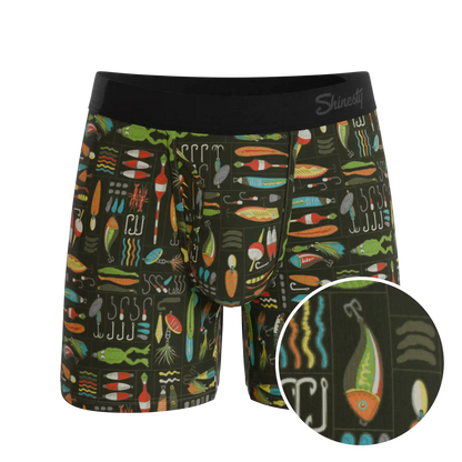 The Reel Nice | Bait Box Ball Hammock® Pouch Underwear With Fly