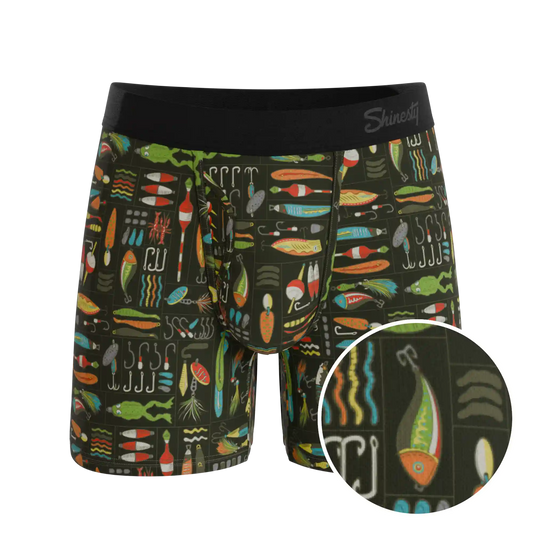 The Reel Nice | Bait Box Ball Hammock® Pouch Underwear With Fly