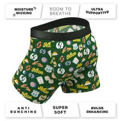 The Wine Dine & 69 | Route 69 Ball Hammock® Pouch Underwear