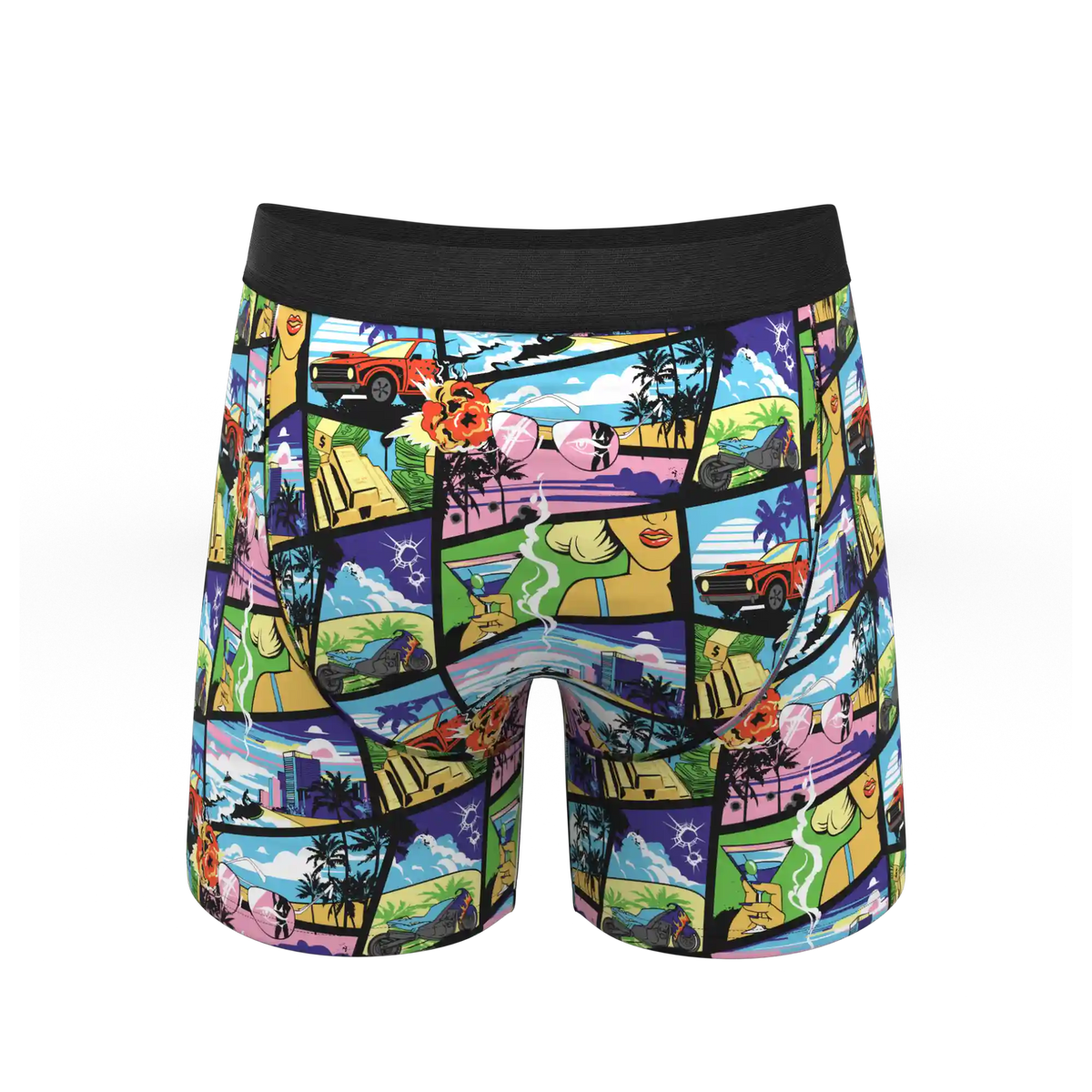 The Gas Pedal | Pop Art Ball Hammock® Pouch Underwear With Fly