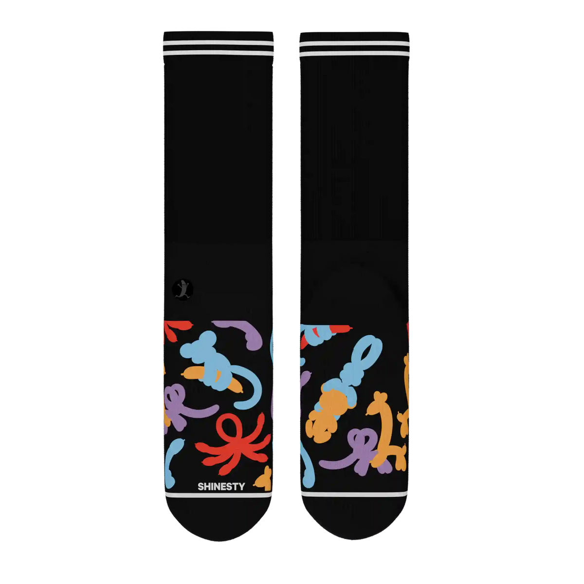 The Knot Tonights | Balloon Animal Heel Hammock™ Crew Socks