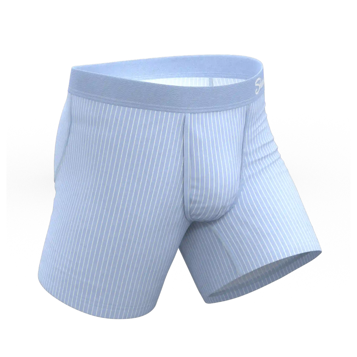 The Venus | Light Blue Stripe Ball Hammock® Pouch Underwear