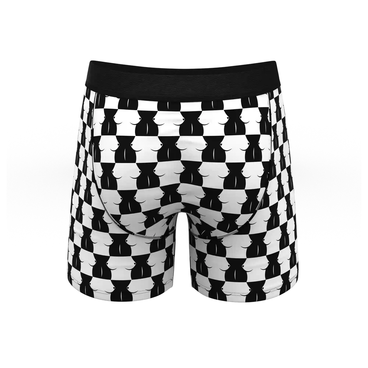 The Chest Mate | Checkered Ball Hammock® Pouch Underwear