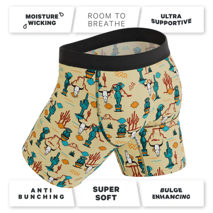 The Mirage | Western Cactus Ball Hammock® Boxer - Long Leg