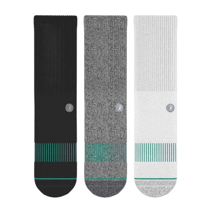 The Staple | Heel Hammock™ Crew Socks 3 Pack