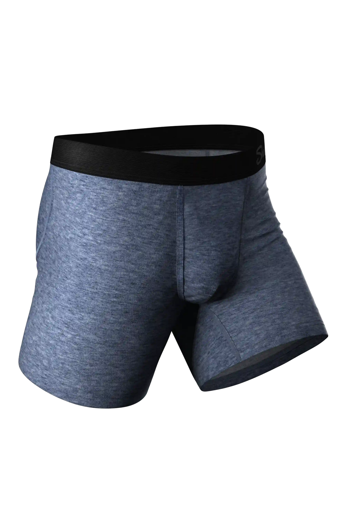 The Blueberry | Blue Heather Ball Hammock® Pouch Underwear