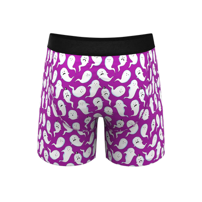 The Little Swimmers | Ghost Print Ball Hammock® Pouch Underwear
