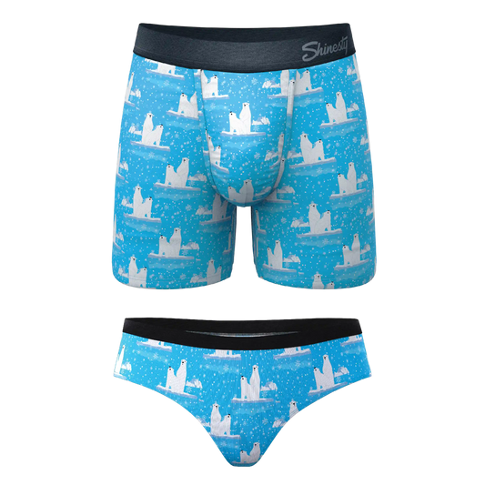 The Polar Plunge | Polar Bear Ball Hammock® Boxer and Cheeky Underwear Pack