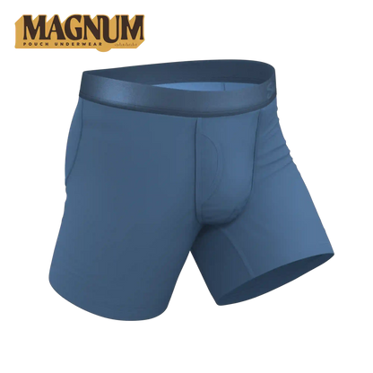 The Cool Cobalt | Slate Blue Ball Hammock® Magnum Big Pouch Underwear