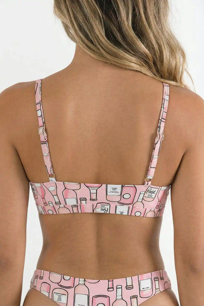 The All Day | Rosé Wine Boob Hammock™ Triangle Bralette
