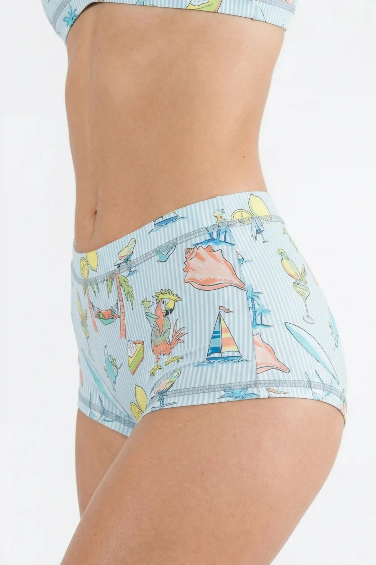 The Boat Drinks | Shinesty x Margaritaville® Modal Boyshort Underwear