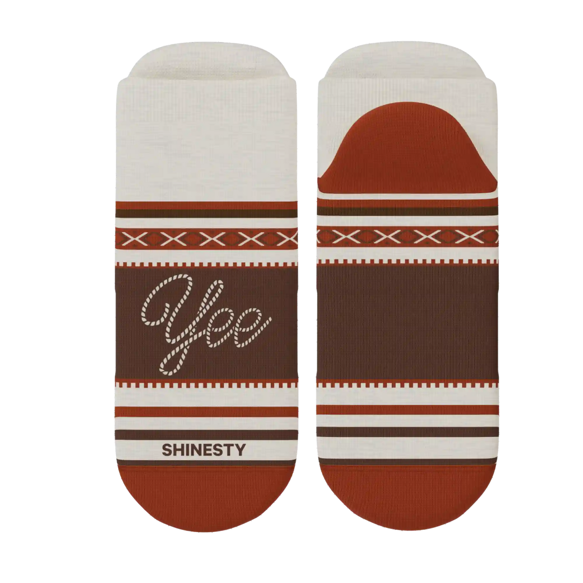 The Yee Haw | Lasso Heel Hammock™ Ankle Socks