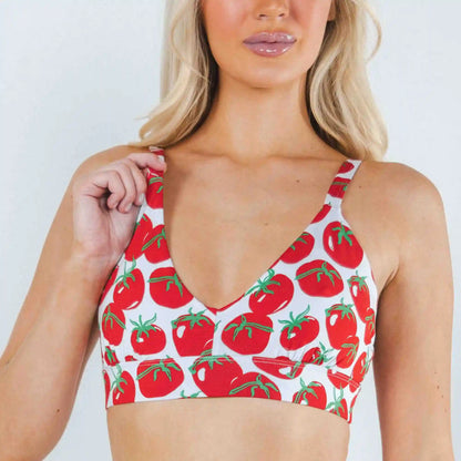 The Roma | Tomato Boob Hammock™ Plunge Bralette