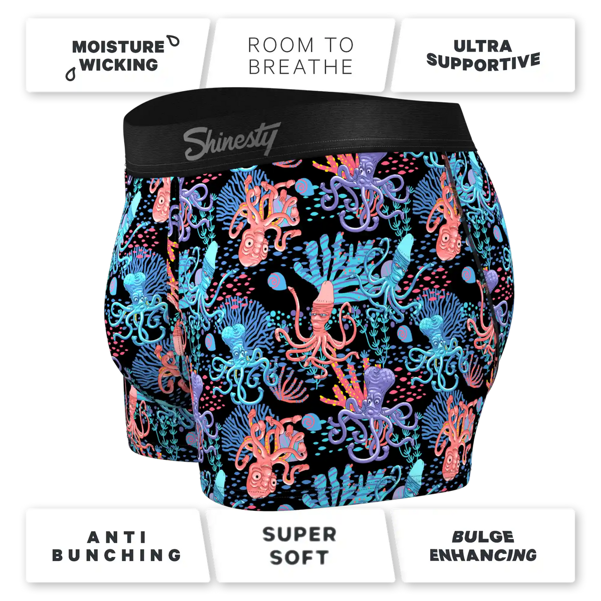 The Swollen Tentacles | Octopus Ball Hammock® Pouch Trunks Underwear