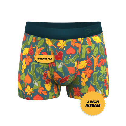 The Leaf Peeps | Naughty Leaves Ball Hammock® Pouch Trunks Underwear