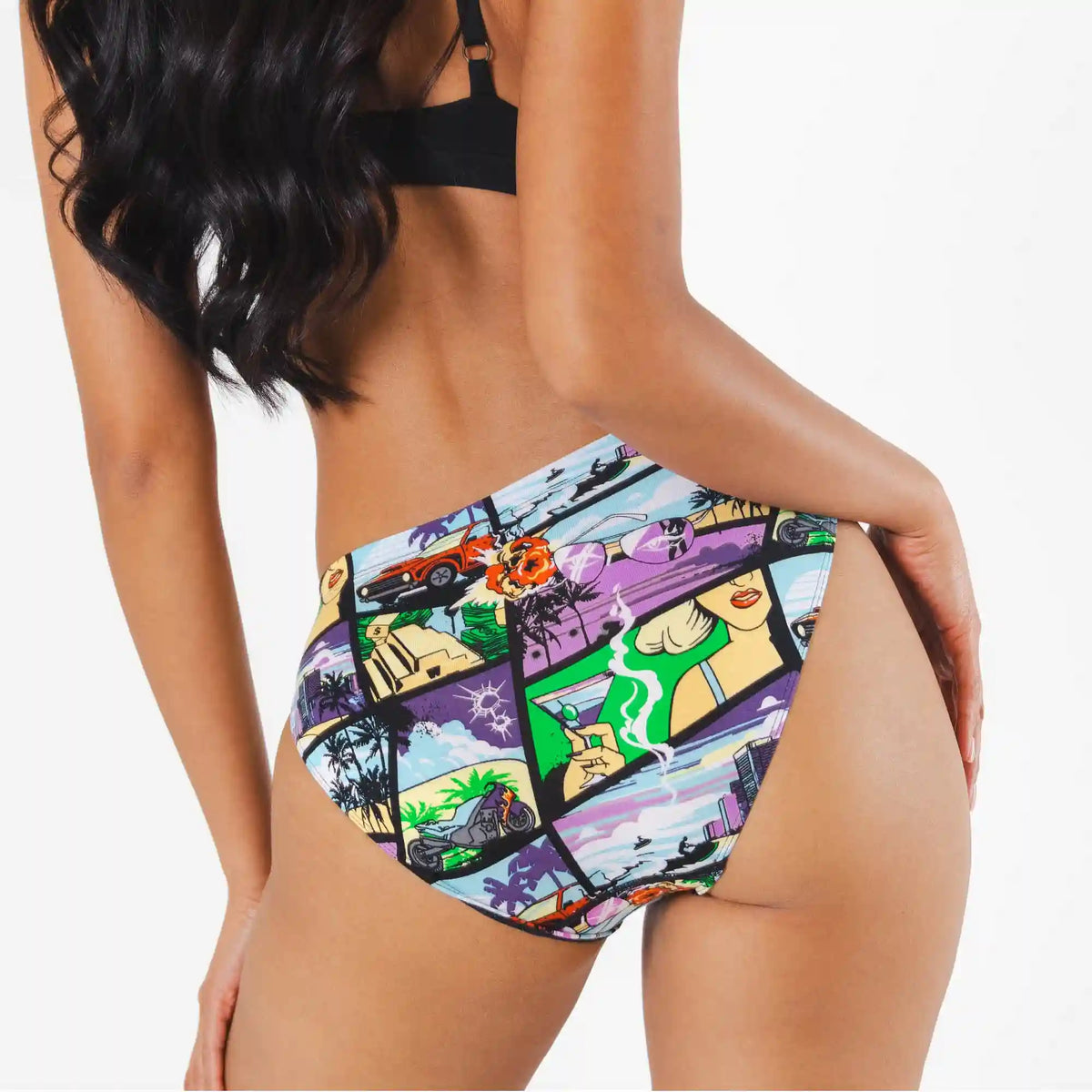 The Gas Pedal | Pop Art Modal Bikini Underwear