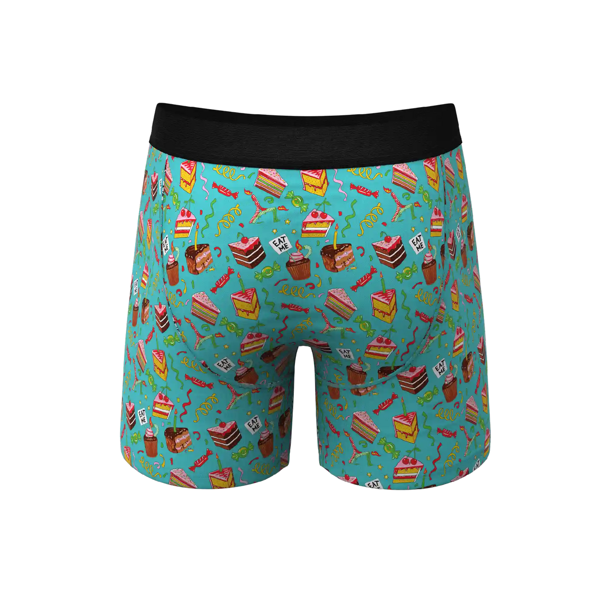 The Birthday Blowout | Birthday Cake Ball Hammock® Pouch Underwear With Fly
