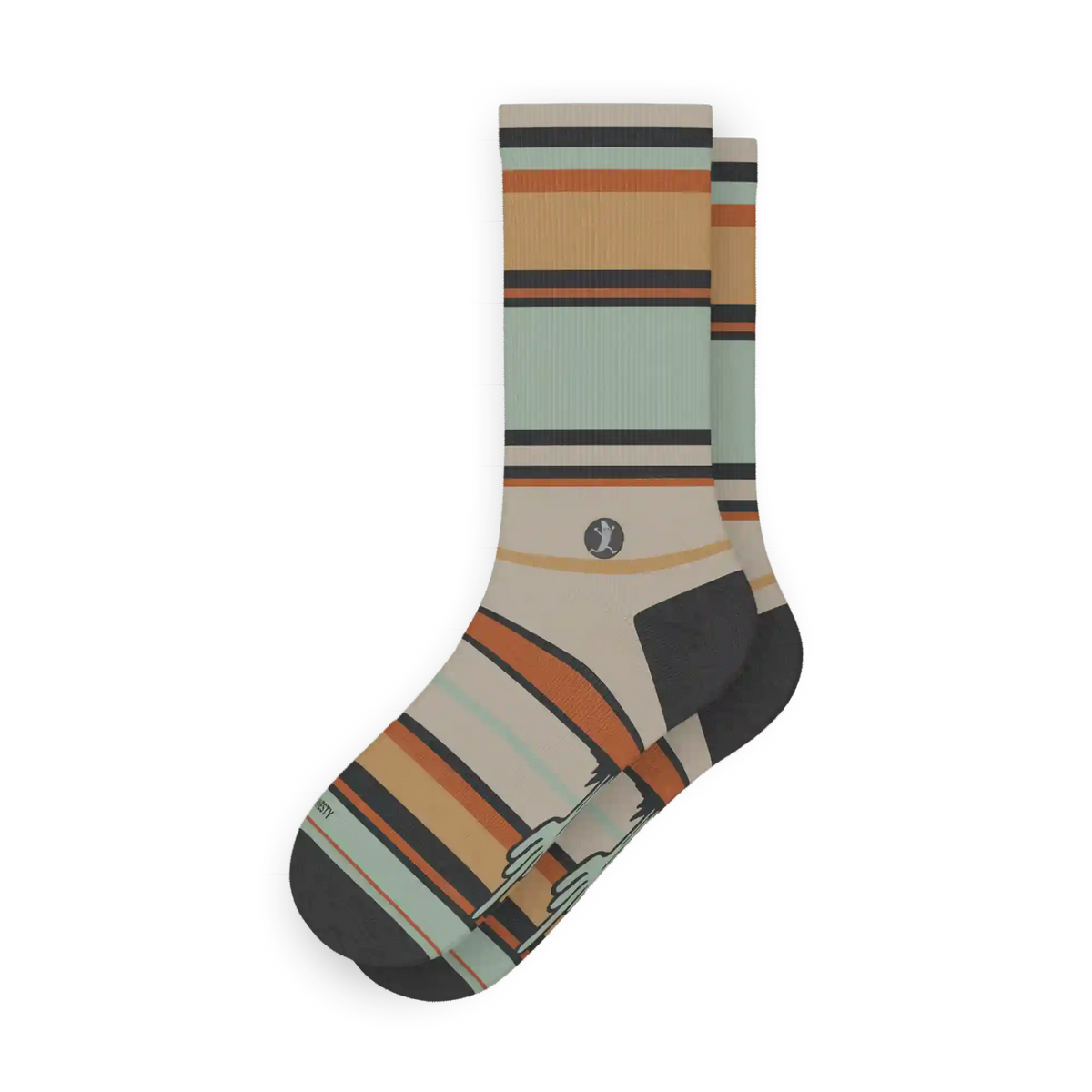 The Mirage | Cactus Heel Hammock™ Crew Socks