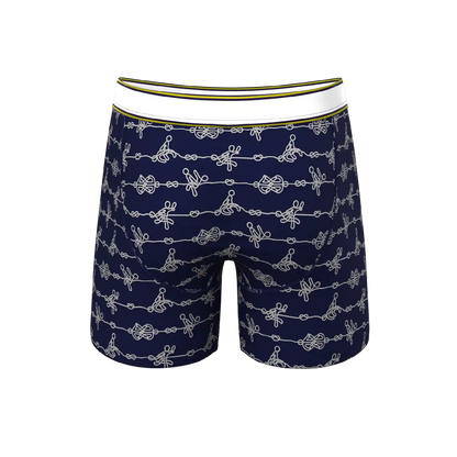 The Knotty Spots | Nautical Knots Ball Hammock® Pouch Underwear