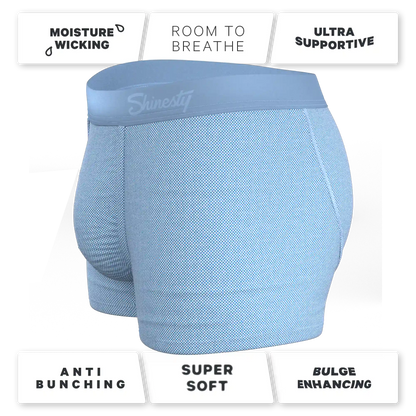 The Chambray All Day | Blue Chambray Ball Hammock® Pouch Trunks Underwear