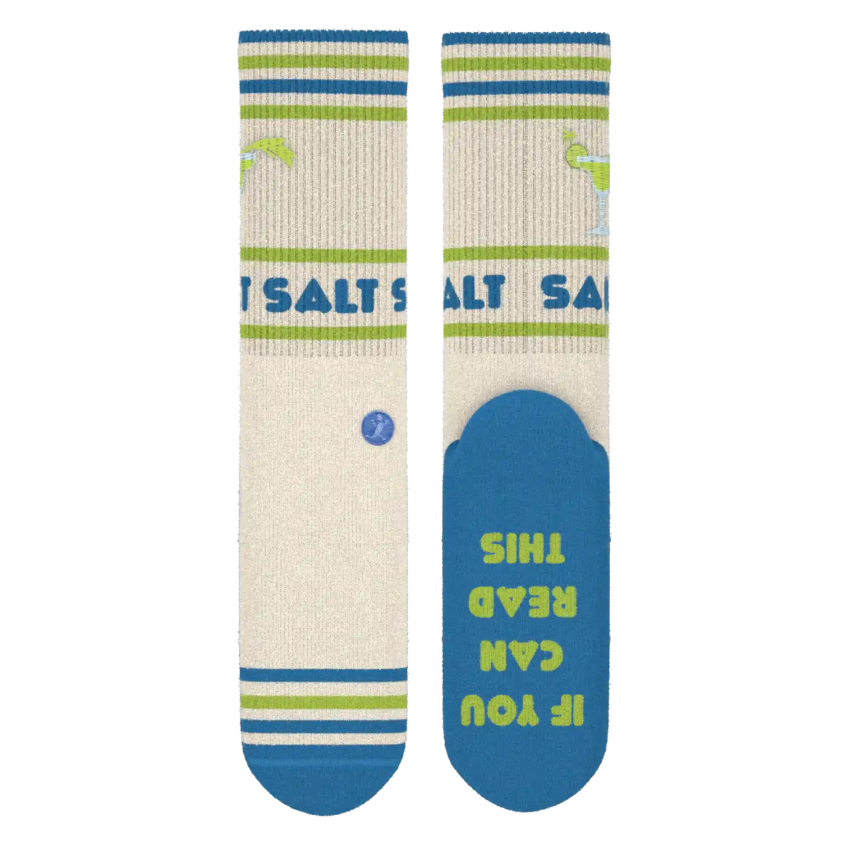 The Cocktail Hour | Shinesty x Margaritaville® Heel Hammock™ Crew Socks