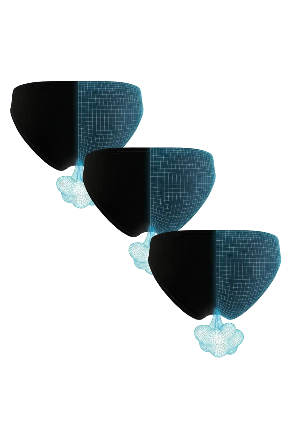 The Threat Level Midnight | Fart Proof Bikini Underwear 3 Pack