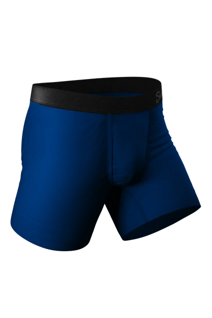 The Big Blue | Navy Ball Hammock® Boxer Couples Matching Underwear 2 Pack